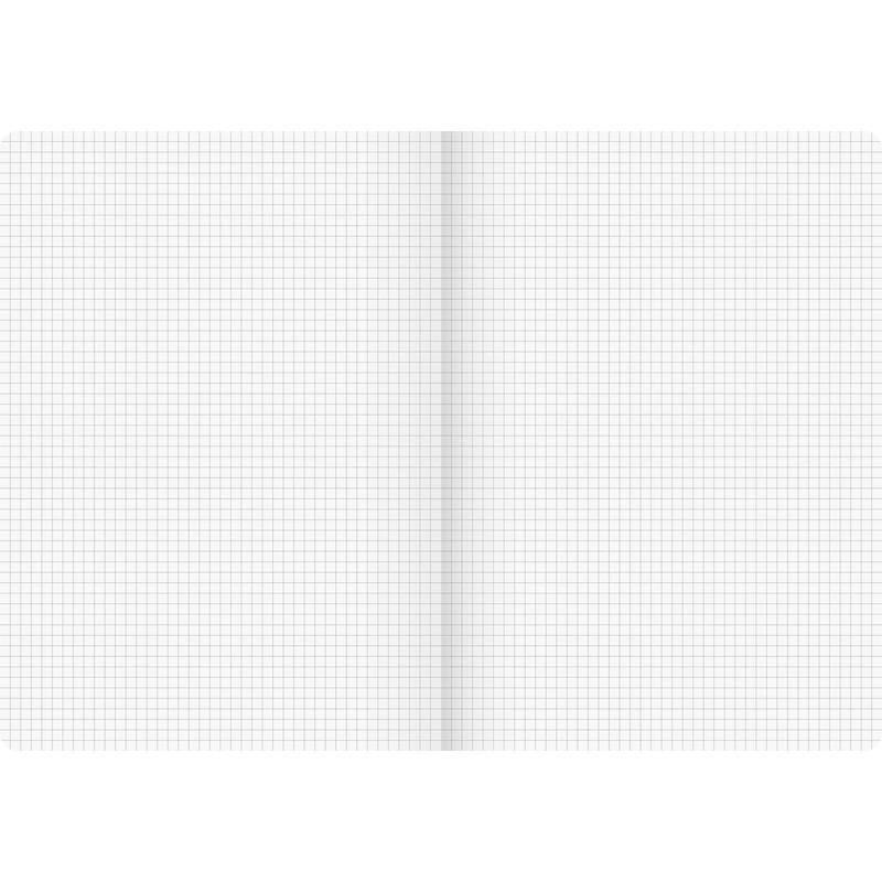 Brunnen Notebook Fact!plus Flexible Brown A4 Squared 96 Sheets