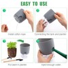Aulock 6 pcs Self Watering Plant Pots - 4.1/3.2 in