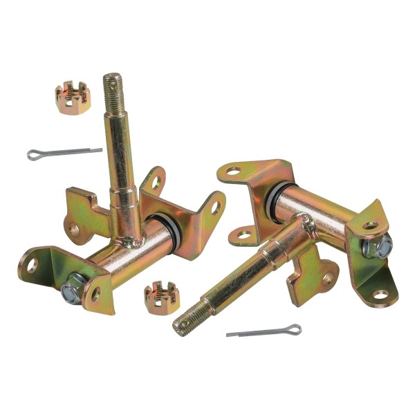 Unbranded Pair Front Steering Axle Knuckle Spindle For ATV Go