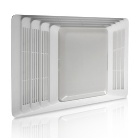 S97013662 Bathroom Fan Cover Grille and Lens Assembly Kit Fits For Broan Nutone 655 656 657 659 695 HFL695 696 Bathroom Exhaust Fan Cover Replacement