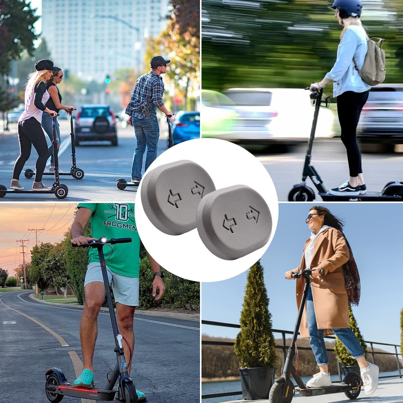 Soiftra Scooter Indicator Switch Button Scooter Motorcycle for Ninebot F2/F2