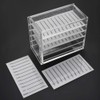 5 Layers Acrylic Eyelash Storage Box Eyelash Extension Storage Box