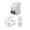 DC Circuit Breaker Overload Protection Magnetic System PV Circuit Breaker