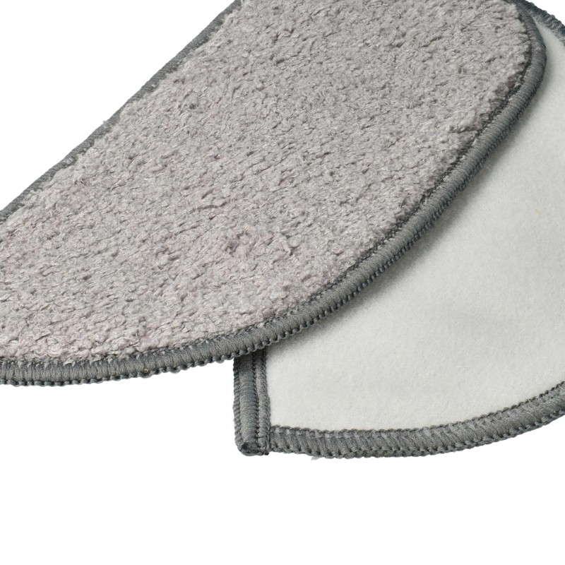 vhbw Mop Cloth Set (2 Pieces) Replacement for iClebo YCR025