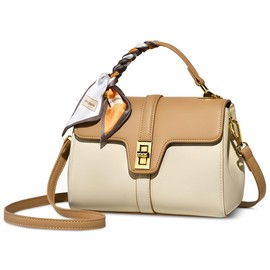 DEEVORCA Women's Handbag Elegant Tote Multiple Inner Pockets Comes with Removable Shoulder Strap Handbag Work Travel Dating Business Bag Women Handbag Waterproof PU, yellow, Women's shoulder bag