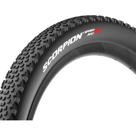 Pirelli Llanta para Bicicleta MTB/Cross Country Scorpion Sport XC H 29x2.4 Tubeless Ready, Negro