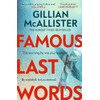 Famous Last Words: The new edge-of-your-seat thriller from the Sunday