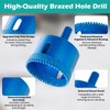 NouraVita 12 PCS Diamond Hole Saw Kit, Drill Bits kit
