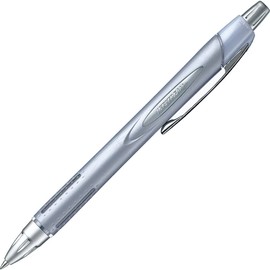 jetstream Ballpoint Pen - uni Rubber Body design - SXN-250-07 - Black, 0.7 mm, Silver Body