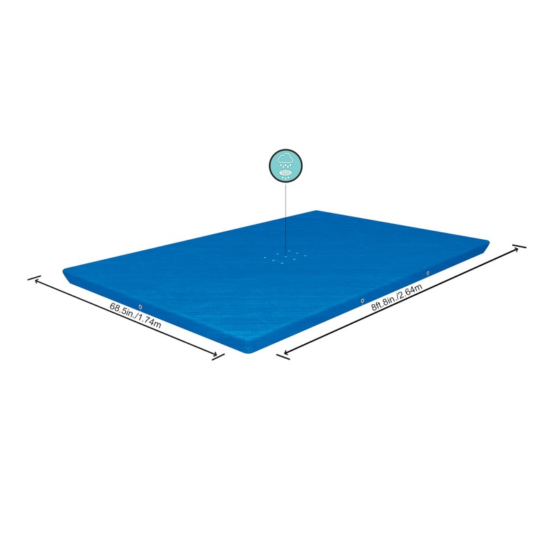 Bestway | Rectangle Pool Cover for Above Ground Pools, 2.59m