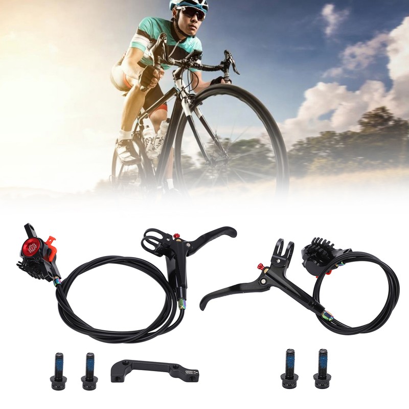 MEIJUN Bicycle Disk Brake Set Non Slip Front Rear Line