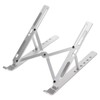 Laptop Stand Aluminium Alloy Adjustable Height Nonslip Rubber Pads Foldable