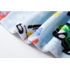 NautySaurs Boys Soft Warm Hooded Flannel Fleece Bathrobe for Kids,