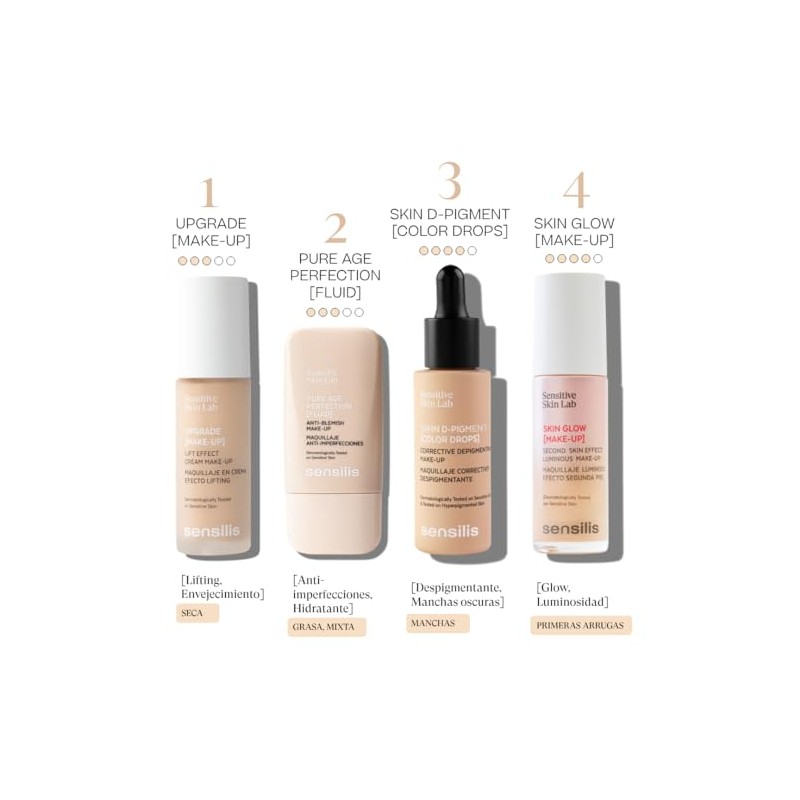 Sensilis Skin Glow [Make-Up] Base de Maquillaje Líquida Tono 02