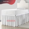 Dorm Room Bed Skirt Twin XL - 40 Inch Drop,