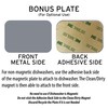 French Bulldog Dog Butt Dishwasher Magnet Clean Dirty Sign, Reversible