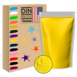 2.2lb/1kg yellow Holi color powder rangoli non toxic bulk organic washable natural gender reveal decorations colour war kids dog animal summer camps festivals gift run gulal