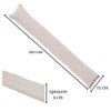 Casatessile Draught Excluder 110 cm Long. Padded and Removable Cover