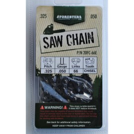 Forester 16" Forester Full Chisel Chain 325 pitch, 050 gauge, 66 link Fits Husqvarna