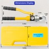sliyxtwio Hydraulic Nut Splitter Tool, Max 10t Force Suitable for