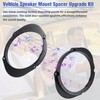 JAYUBIEN 5x7-6x8 to 6.5 Speaker Adapter Spacer for Ford Lincoln