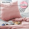 REHAN & CO Double Duvet Set Blush Pink – Soft