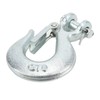 1/4in Clevis Slip Hook G70 Forged Steel Safety Latch Trailer