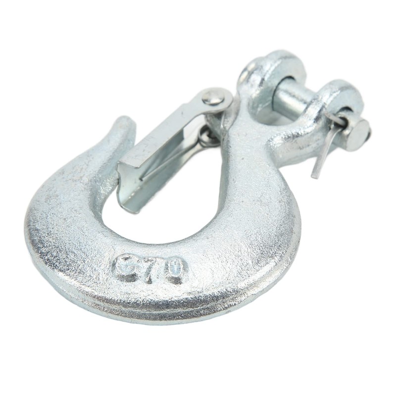 1/4in Clevis Slip Hook G70 Forged Steel Safety Latch Trailer