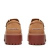 Timberland Women's Stone Street Platform Buckle Shoe, Medium Beige Nubuck,