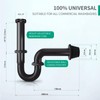 Siphon Sink - Universal Syphon Bathroom Sink 1 1/4 Inch