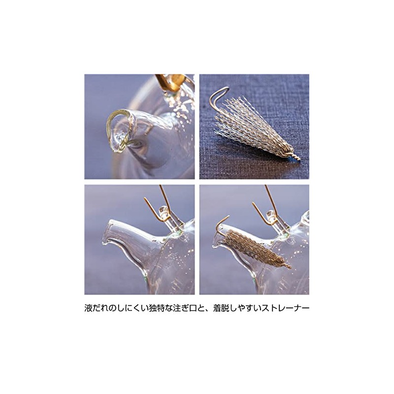 Glass Workshop Craft-U Round Pot 0.5L [Made in Japan]