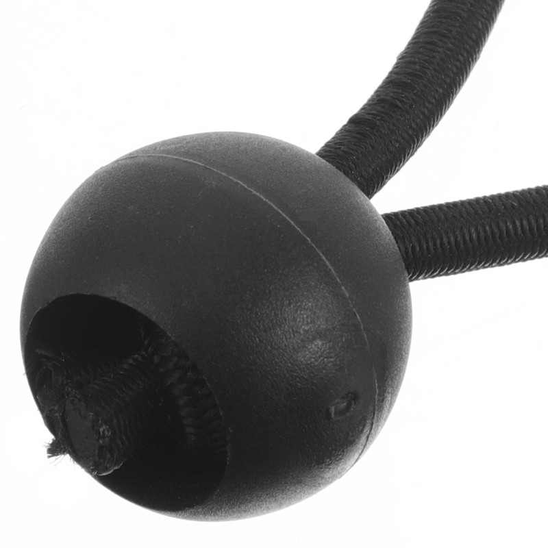 minkissy 20pcs 4mm Plastic Ball Bungee Cord 10cm Length Tarp