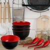 LOSYHU 20 Pack Miso Soup Bowls with Spoons, 16 Oz