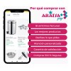 Aquila Practi Asador Sarahi Grill Aluminio Rojo - A7576