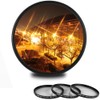 ZOMEI 55mm Star Filter 3-Piece Set (4, 6, 8 Points)