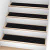 Jorviz 7-Pack Non-Slip Carpet Stair Treads for Wooden Steps Indoor,