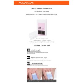 MISSHA The Premium Silk-feel Cotton Puff (Pack of 2)