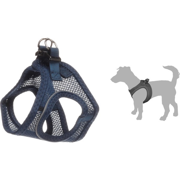 Flamingo Step-Go Bento Harness - Dark Blue, L (A: 32-37