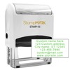 StampMark Customized Office Self Inking Stamp - 6-Lines - XX-Large
