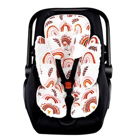 Pea Pod - Soporte para la cabeza del asiento de coche de bebé para recién nacido, soporte para la cabeza del asiento de coche infantil 2 en 1 para niños y niñas, extra suave y transpirable, cojín para