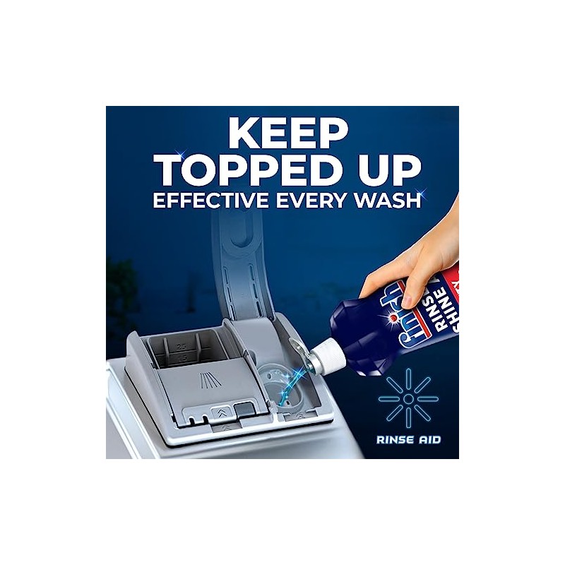 Finish | Finish Dishwasher Rinse & Shine Aid | Lemon|