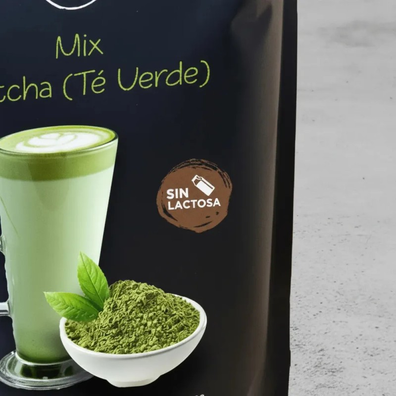 Té Verde Matcha en Polvo Sin Lactosa 900g Ideal para