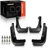 A-Premium Set of 4PCS Mud Flaps Splash Guards Mudguards Mudflaps