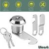 Litensh Cabinet Cam Locks 25mm, Mailbox Lock with Key Different,