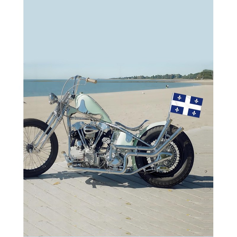 12x18 Inch Quebec Flag,30x45 cm Nautical Canada Province Quebec Flag,Small