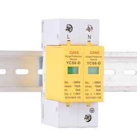 JDIME YCS6-D AC SPD 385V Surge Protective Device House Surge Protector Protective Low-Voltage Arrester Device (Color : 2, Size : 5-10kA)