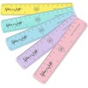 Ashton and Wright, Rulers - Shatterproof, Pastel Colours - 15cm/6"