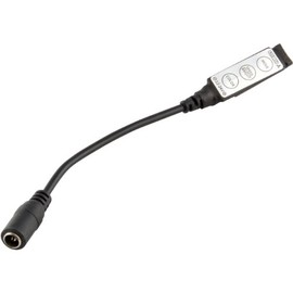 ABI Low-Profile Inline Controller for RGB LED Strip Light, Black