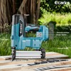 Ecarke Cordless Power Brad Nailers Compatible with Makita 18V Battery,18GA