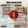 Sopoloray 20Pcs Plastic Locking Shelf Support Pegs 5mm Peg x